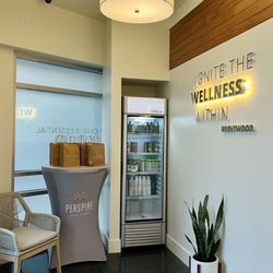 Perspire Sauna Studio - Brentwood - Front lobby