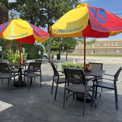 Patio seating area