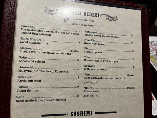 Menu photo 2 Pacific Sushi & Grill Brookings, OR Menu photo 2 Pacific Sushi & Grill Brookings, OR
