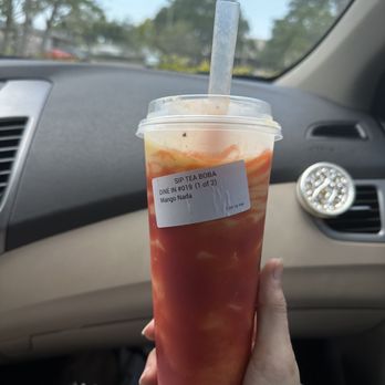 Sip Tea Boba - Mangonada slush - Bubble Tea Near Me - Pinellas Park, Florida
