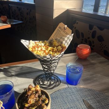 RumFire Poipu Beach - Snack mix and brussel sprout appetizer - Seafood Near Me - Koloa, Hawaii RumFire Poipu Beach - Snack mix and brussel sprout appetizer - Seafood Near Me - Koloa, Hawaii