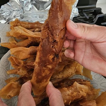 Manila Foods - You can see the banana overcooked through the wrapper. - Filipino Near Me - Stockton, California