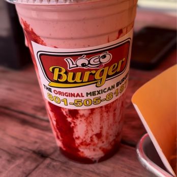 Loco Burger - Strawberry mexi shake - Burgers Near Me - Salt Lake City, Utah Loco Burger - Strawberry mexi shake - Burgers Near Me - Salt Lake City, Utah