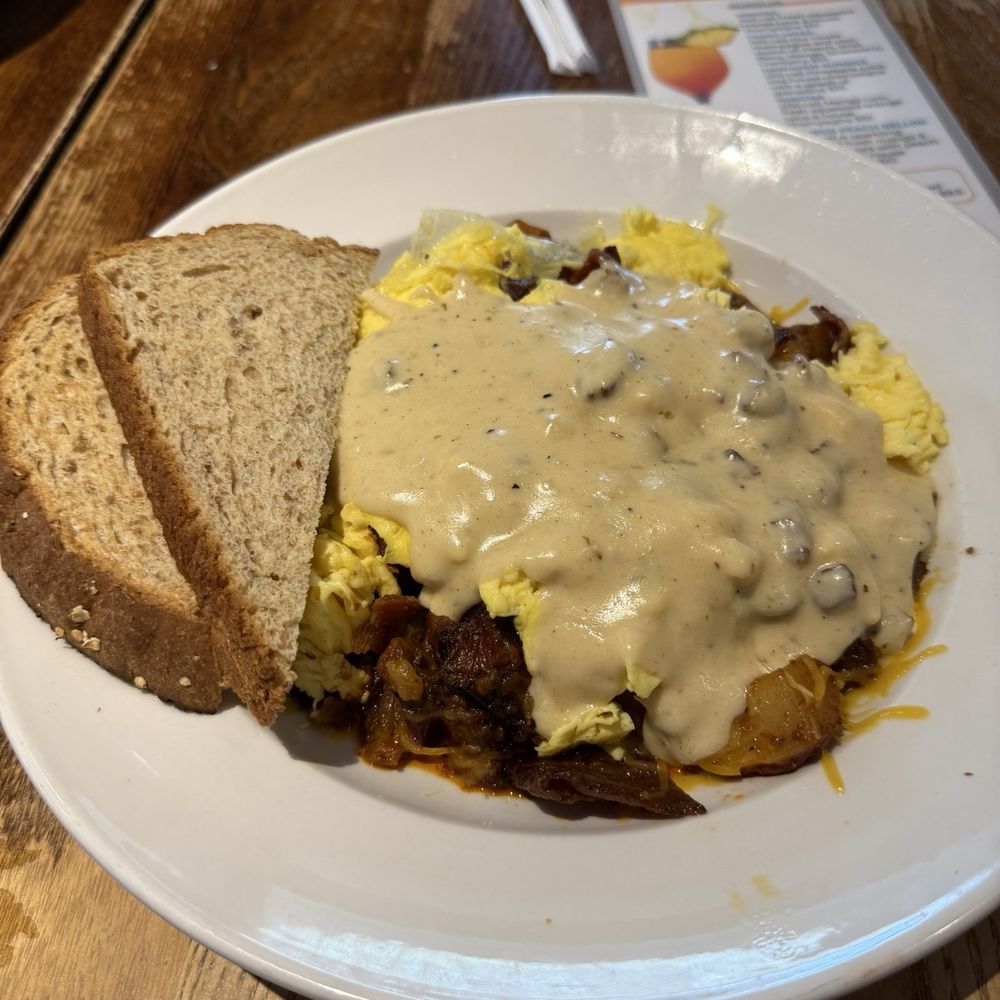 Famous Toastery - Sausage gravy- Toastery Bowl - Breakfast & Brunch Near Me - Charlotte, North Carolina Famous Toastery - Sausage gravy- Toastery Bowl - Breakfast & Brunch Near Me - Charlotte, North Carolina