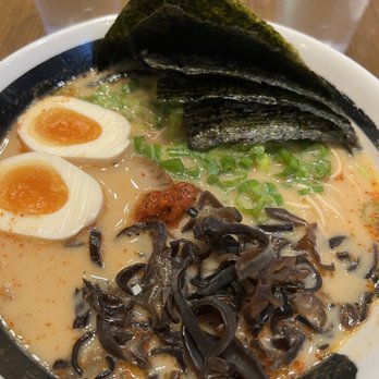Ramen Danbo - Classic Rekka Ramen - added Nori, egg, and kikurage - Ramen Near Me - Seattle, Washington Ramen Danbo - Classic Rekka Ramen - added Nori, egg, and kikurage - Ramen Near Me - Seattle, Washington