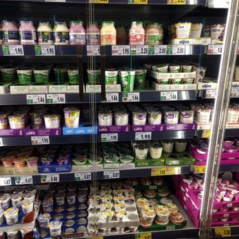 Kaufland - A part of Yogurt section - Grocery Near Me - Ansbach, BY