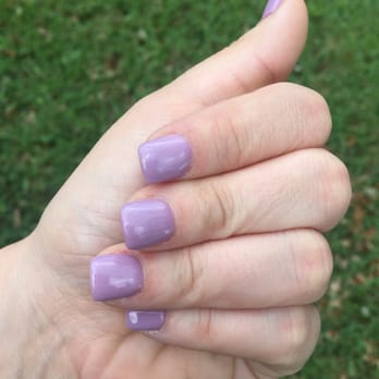 Lotus Nails & Spa - Full set with shellac done by Tina - Nail Salons Near Me - Houston, Texas Lotus Nails & Spa - Full set with shellac done by Tina - Nail Salons Near Me - Houston, Texas