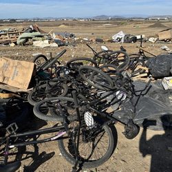Action Sport Rentals - This isn't even half of the pile of usable bicycles that I just saw go to the Miramar landfill. Donating would be more responsible