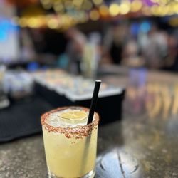 Monday Night Brewing -  Social Club - pineapple margarita with tajin