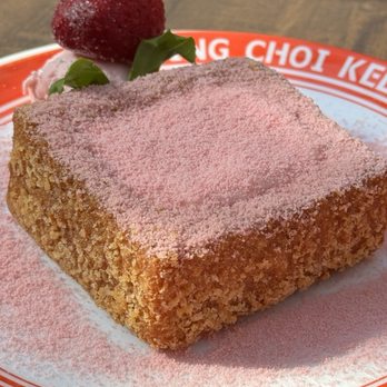 Sing NYC - Pink Hk Style French Toast With Strawberry - Chinese Near Me - New York, New York
