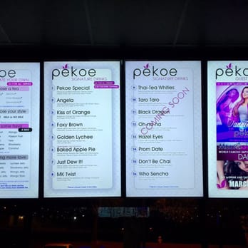 Pekoe - Menu as of 3/6/15 - Coffee & Tea Near Me - San Jose, California Pekoe - Menu as of 3/6/15 - Coffee & Tea Near Me - San Jose, California