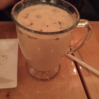 Prince Tea House - Iced Tea with milk foam - Desserts Near Me - Brooklyn, New York Prince Tea House - Iced Tea with milk foam - Desserts Near Me - Brooklyn, New York
