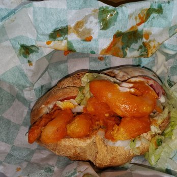 The Veggie - Buffalo Shrimp  PoBoy - Vegan Near Me - Madison, Alabama