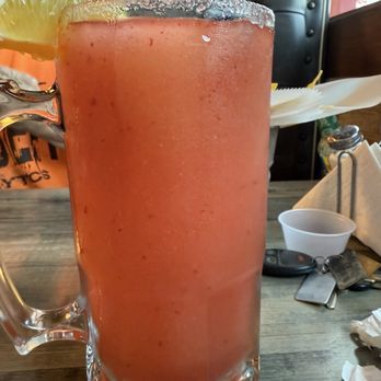 Tequila Amigos - Strawberry Margarita (Large) - Mexican Near Me - Knoxville, Tennessee Tequila Amigos - Strawberry Margarita (Large) - Mexican Near Me - Knoxville, Tennessee