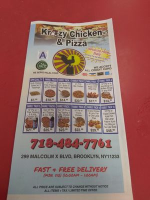 Krazy Chicken & Pizza by null