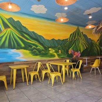 The Sunrise Shack - Love the scenery art work of Hawaii made me wish I was back on the islands. - Coffee & Tea Near Me - Long Beach, California The Sunrise Shack - Love the scenery art work of Hawaii made me wish I was back on the islands. - Coffee & Tea Near Me - Long Beach, California