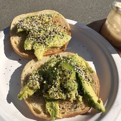 Sips - Avocado toast on sourdough