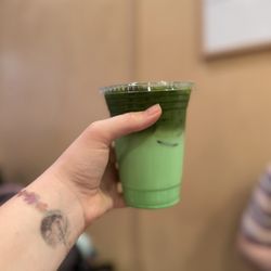 Pandan Matcha Latte