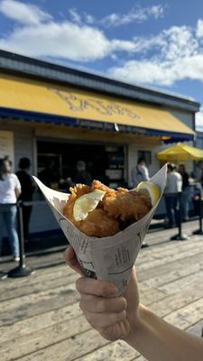 Pajo's Fish & Chips at Steveston Wharf by null