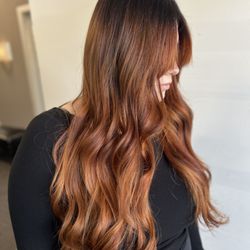 Hair + Roses - Copper ombré