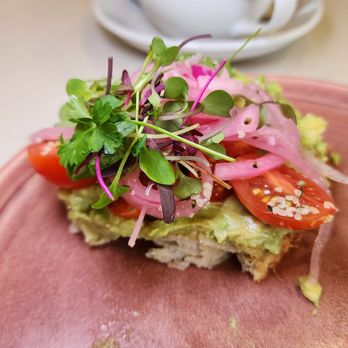 Flora Cafe - Avocado Toast - Cafes Near Me - Bonita, California