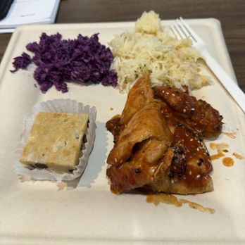 Catering Works - BBQ Chicken, rice and slaw - Caterers Near Me - Raleigh, North Carolina