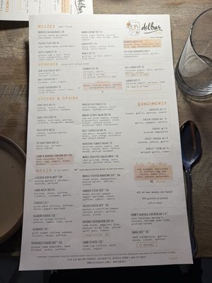 Menu photo 5 Delbar Middle Eastern Alpharetta, GA