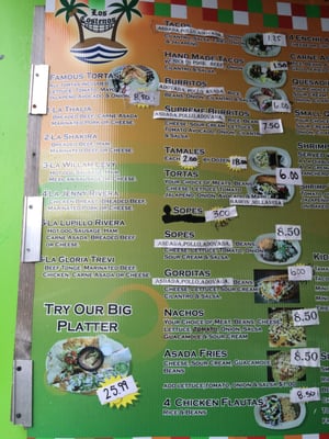 Menu photo 6 Los Costenos Taco Truck Chehalis, WA Menu photo 6 Los Costenos Taco Truck Chehalis, WA
