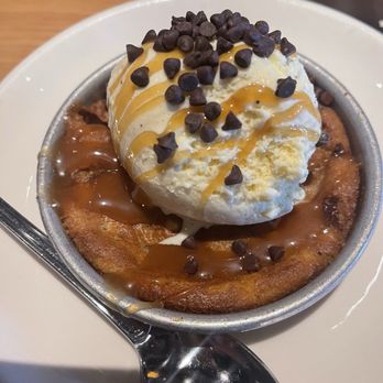 BJ's Restaurant & Brewhouse - Salted Caramel Pizookie - Breweries Near Me - Goodyear, Arizona BJ's Restaurant & Brewhouse - Salted Caramel Pizookie - Breweries Near Me - Goodyear, Arizona