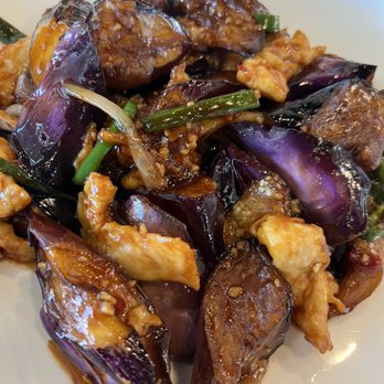 Hidden Dumpling House - Garlic Eggplant Plate - Chinese Near Me - Elk Grove, California Hidden Dumpling House - Garlic Eggplant Plate - Chinese Near Me - Elk Grove, California