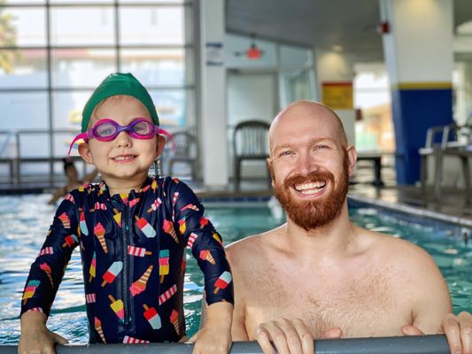 "July 2023 update... I still give the school a 5-star rating..." Tom K. - July 2023 update: My older kid has been here about a year, and my younger one just started (group lessons for both). I still give the school a 5-star rating, but with the caveat that I feel they over-emphasize the back float at the beginning, at the expense of developing strokes. I am reminded of this as my younger one is starting in the Floater class.
He has some fear of floating on his back, and I think that is because in the initial Floater class, they neglect the concurrent development of strokes. Of course it is scary to float on your back when you haven't learned how to swim laterally! I think it would be better if they developed 1-2 strokes in conjunction with floating.
Once you get through the initial Floater level, then it is great. My older kid is in the Freestyler (bronze) level now. The kids who make it through the whole program have excellent technique, which is on display when the pre-team practices in the evenings. "July 2023 update... I still give the school a 5-star rating..." Tom K. - July 2023 update: My older kid has been here about a year, and my younger one just started (group lessons for both). I still give the school a 5-star rating, but with the caveat that I feel they over-emphasize the back float at the beginning, at the expense of developing strokes. I am reminded of this as my younger one is starting in the Floater class.
He has some fear of floating on his back, and I think that is because in the initial Floater class, they neglect the concurrent development of strokes. Of course it is scary to float on your back when you haven't learned how to swim laterally! I think it would be better if they developed 1-2 strokes in conjunction with floating.
Once you get through the initial Floater level, then it is great. My older kid is in the Freestyler (bronze) level now. The kids who make it through the whole program have excellent technique, which is on display when the pre-team practices in the evenings.