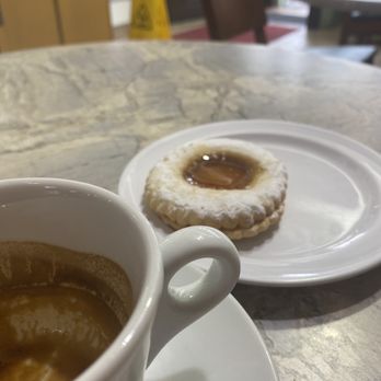 Cavalli Cafe - Double espresso and a occhio de blue. - Coffee & Tea Near Me - San Francisco, California Cavalli Cafe - Double espresso and a occhio de blue. - Coffee & Tea Near Me - San Francisco, California