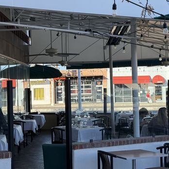 Scalo - Outdoor seating - a little on the cold side today - Italian Near Me - Albuquerque, New Mexico