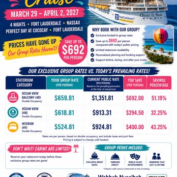 Beyond The Seas Travel - Spring Break 2027 aboard Oasis of the Seas! Save up to $692/person with our group rates. Wahbeh@travelbeyondtheseas.com - Travel Agents Near Me Beyond The Seas Travel - Spring Break 2027 aboard Oasis of the Seas! Save up to $692/person with our group rates. Wahbeh@travelbeyondtheseas.com - Travel Agents Near Me