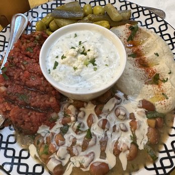 Zaytoons - Zaytoons' Combo Plate - Middle Eastern Near Me - Brooklyn, New York