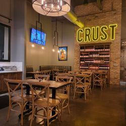 Crust Pizza Co. - Harper's Preserve - Fun dog painting at the back