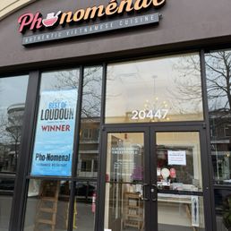 Exterior outside entrance of Pho-nomenal - Ashburn, Virginia Exterior outside entrance of Pho-nomenal - Ashburn, Virginia
