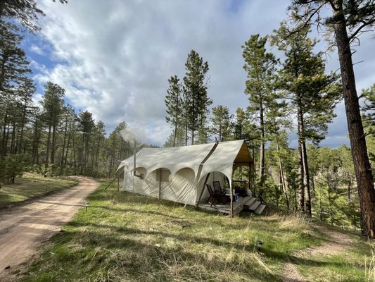 Under Canvas Mount Rushmore by null