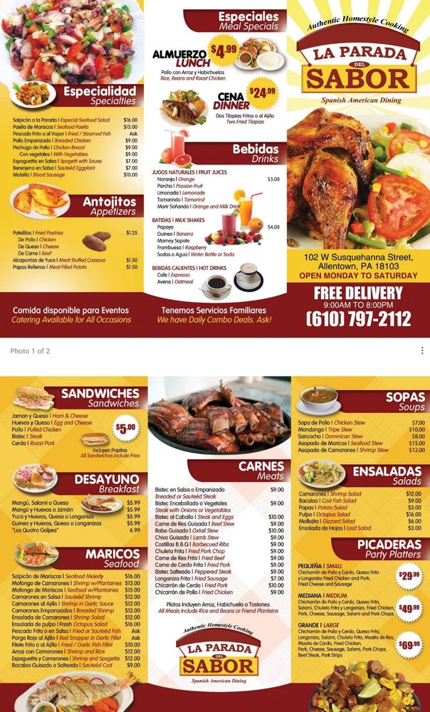 LA PARADA DEL SABOR Updated August 2024 102 W Susquehanna St