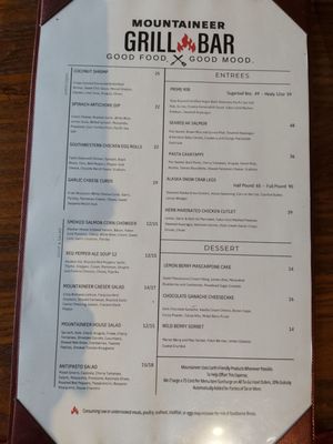 Menu photo 2 Mountaineer Grill McKinley Park, AK