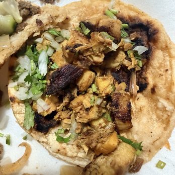 Andy’s Taco Truck - chicken taco . chicken got burn - Food Trucks Near Me - Westminster, California