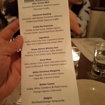 Tappo - Specialty winter drink menu - Wine Bars Near Me - Buffalo, New York Tappo - Specialty winter drink menu - Wine Bars Near Me - Buffalo, New York