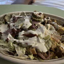 Taj Mediterranean Mezze and Grill - Shawarma Chicken Over Rice