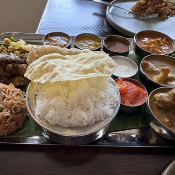 Thalaiva's Indian Kitchen - Non-Vegetarian Thali so good! - Indian Near Me - Park Ridge, Illinois Thalaiva's Indian Kitchen - Non-Vegetarian Thali so good! - Indian Near Me - Park Ridge, Illinois