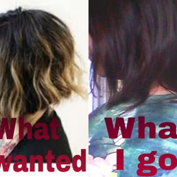 The left picture is want i wanted . The right picture is what i got instead. :(