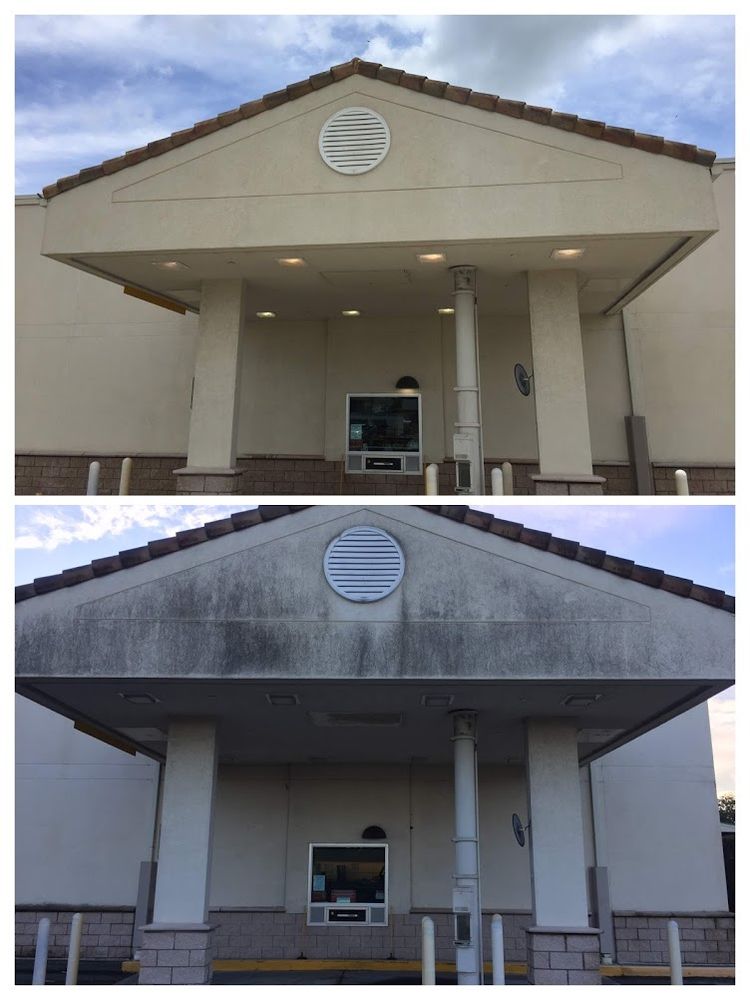 Slide of Miami Roof Cleaning Services