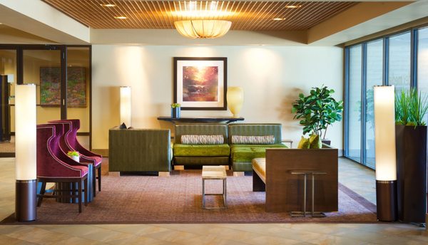 Photo of DexMedia - Dallas, TX, US. Lobby area at Dex Media Hotel and Conference Center