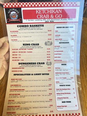 Menu photo 7 Ketchikan Crab & Go Ketchikan, AK Menu photo 7 Ketchikan Crab & Go Ketchikan, AK