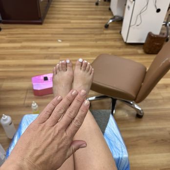 Q-Nails - Wish I had a before! Love the natural color of my hands and my toe nails were basically non existent before this! - Nail Salons Near Me - Pleasant Hill, California Q-Nails - Wish I had a before! Love the natural color of my hands and my toe nails were basically non existent before this! - Nail Salons Near Me - Pleasant Hill, California