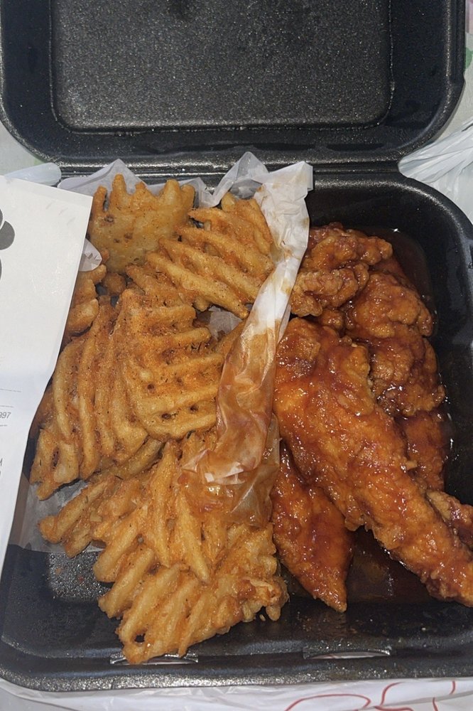 Food from Wings Over Greenville